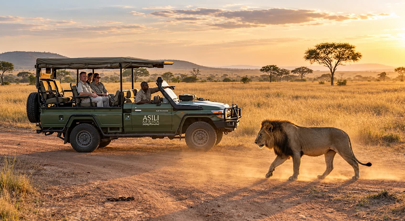 Safari adventures in Tanzania